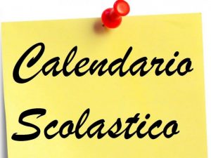 Calendario inizio anno scolastico IPSSAS/IPSS 2019/2020